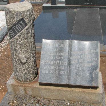 TOIT Johannes Petrus, du 1911-958