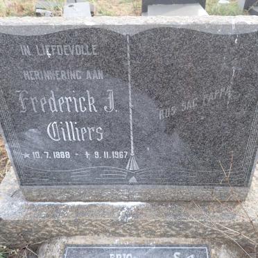 CILLIERS Frederick J. 1888-1967 :: CILLIERS Eric Frederick Jacobus 1937-2004_1