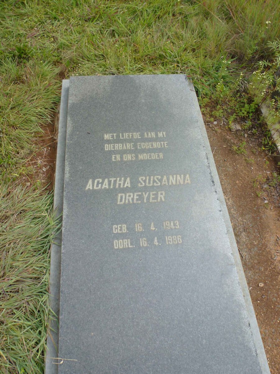 DREYER Agatha Susanna 1943-1986