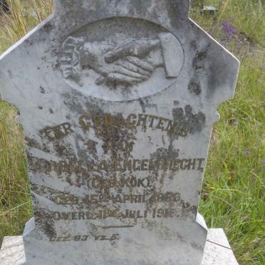 ENGELBRECHT Isabella nee KOK 1863-1919