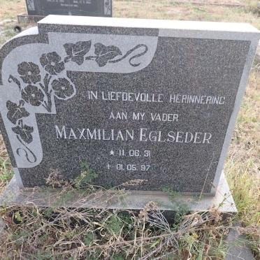 EGLSEDER Maxmilian 1931-1997