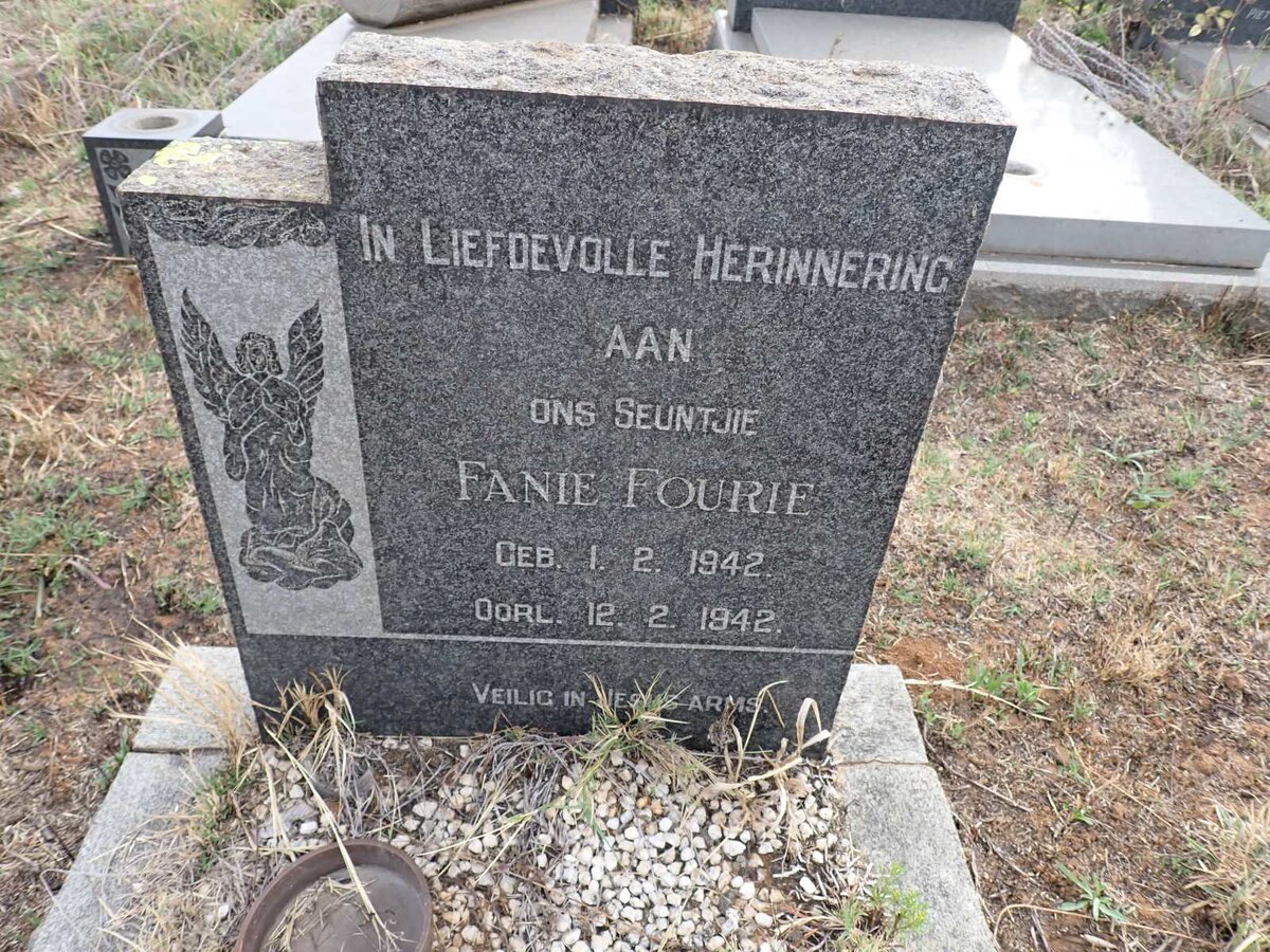 FOURIE Fanie 1942-1942