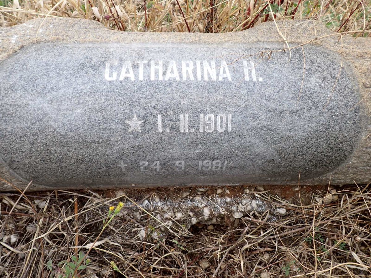 HATTINGH Catharina H. 1901-1981