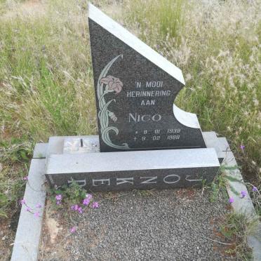 JONKER Nico 1938-1988