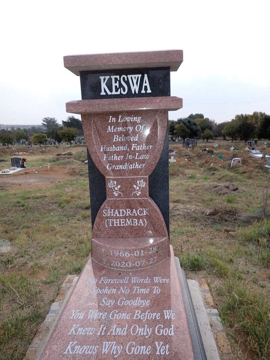 KESWA Shadrack 1966-2020