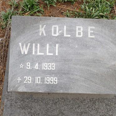KOLBE Willi 1933-1999