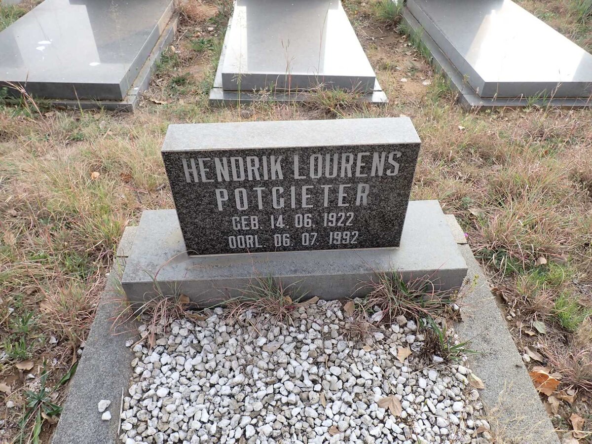 POTGIETER Hendrik Lourens 1922-1992