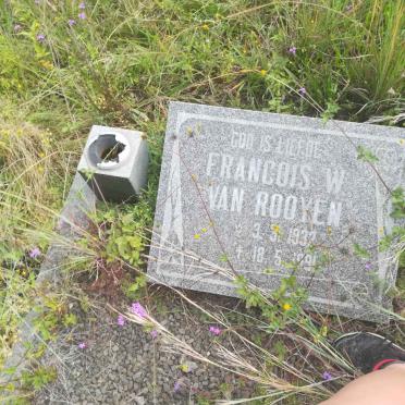 ROOYEN Francois W., van 1932-1991