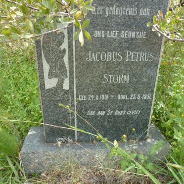 STORM Jacobus Petrus 1951-1951