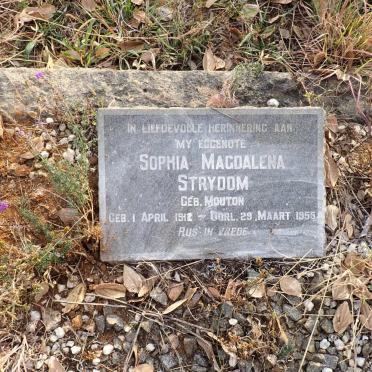 STRYDOM Sophia Magdalena nee MOUTON 1912-1955