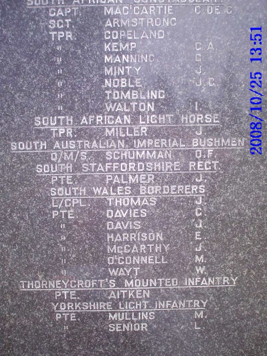 Frankfort War Memorial for British Soldiers 1899-1902_7