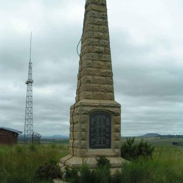 Free State, HARRISMITH district, Kestell, Groenkop, Battle of Groenkop, War Memorial