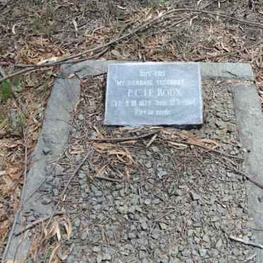 ROUX P.C., le 1879-1954