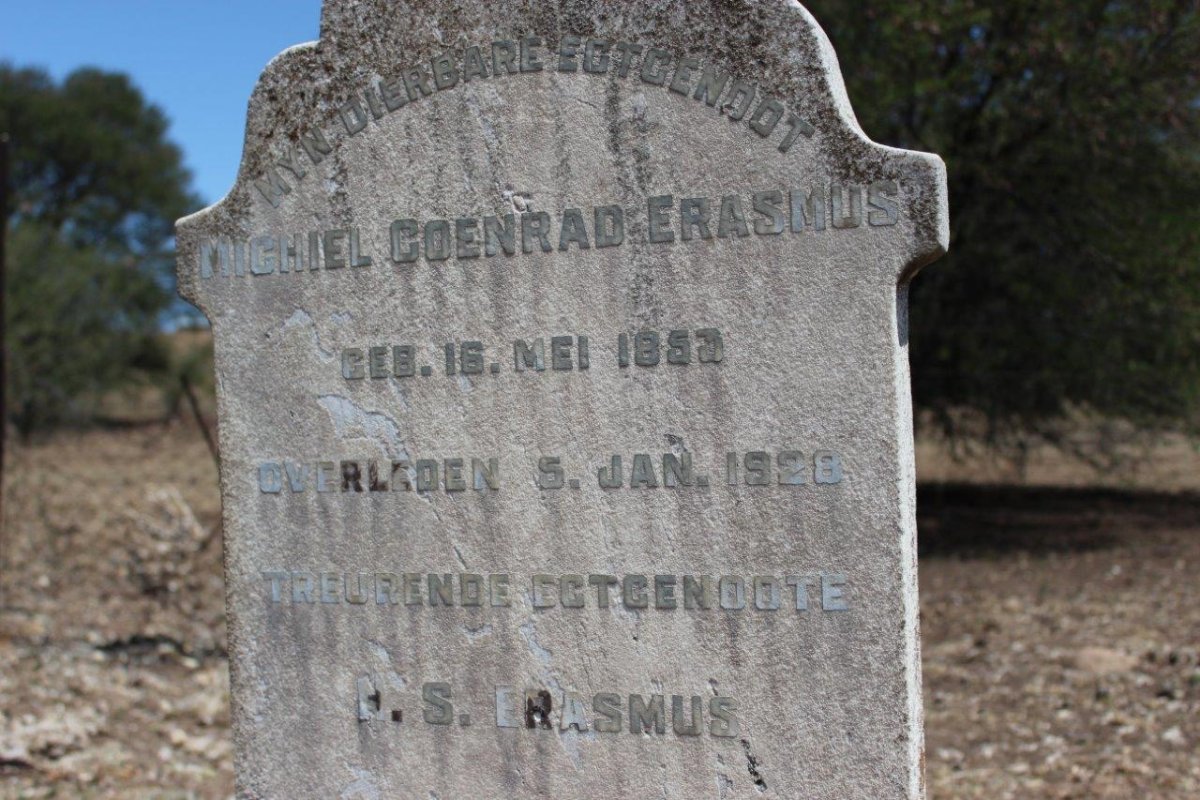 ERASMUS Michiel Coenraad 1853-1928