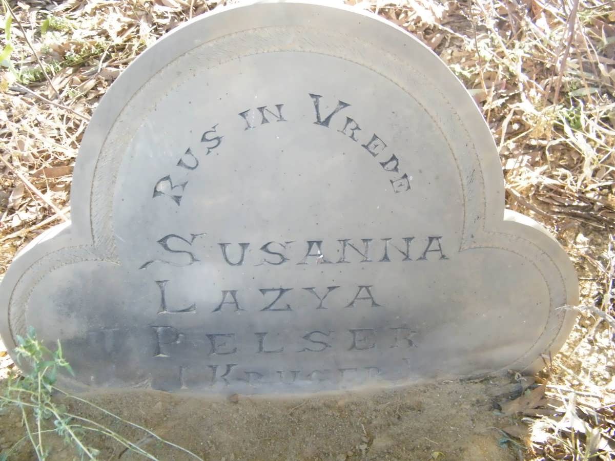 PELSER Susanna Lazya nee KRUGER