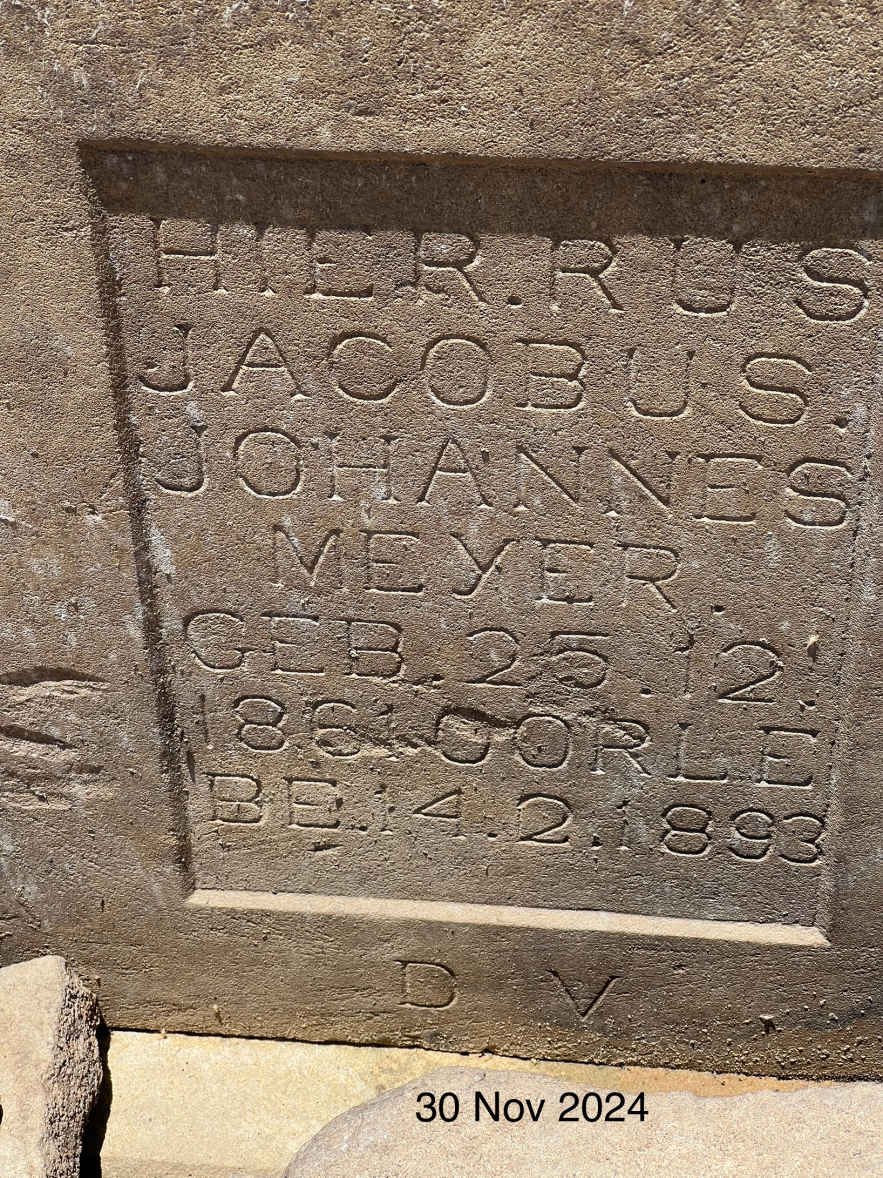 MEYER Jacobus Johannes 1886-1893 _3 (Taken in 2024)
