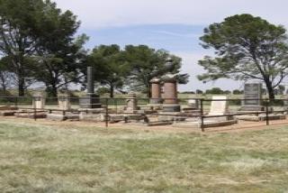 Free State, HEILBRON district, Driefontein 40, farm cemetery