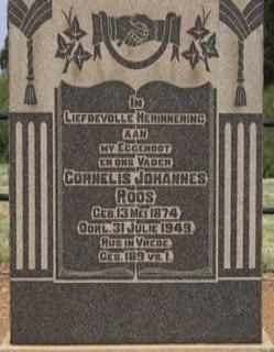 ROOS Cornelis Johannes 1874-1949