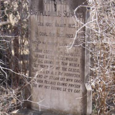 SCHULTZ Bartholomew 1836-1923 