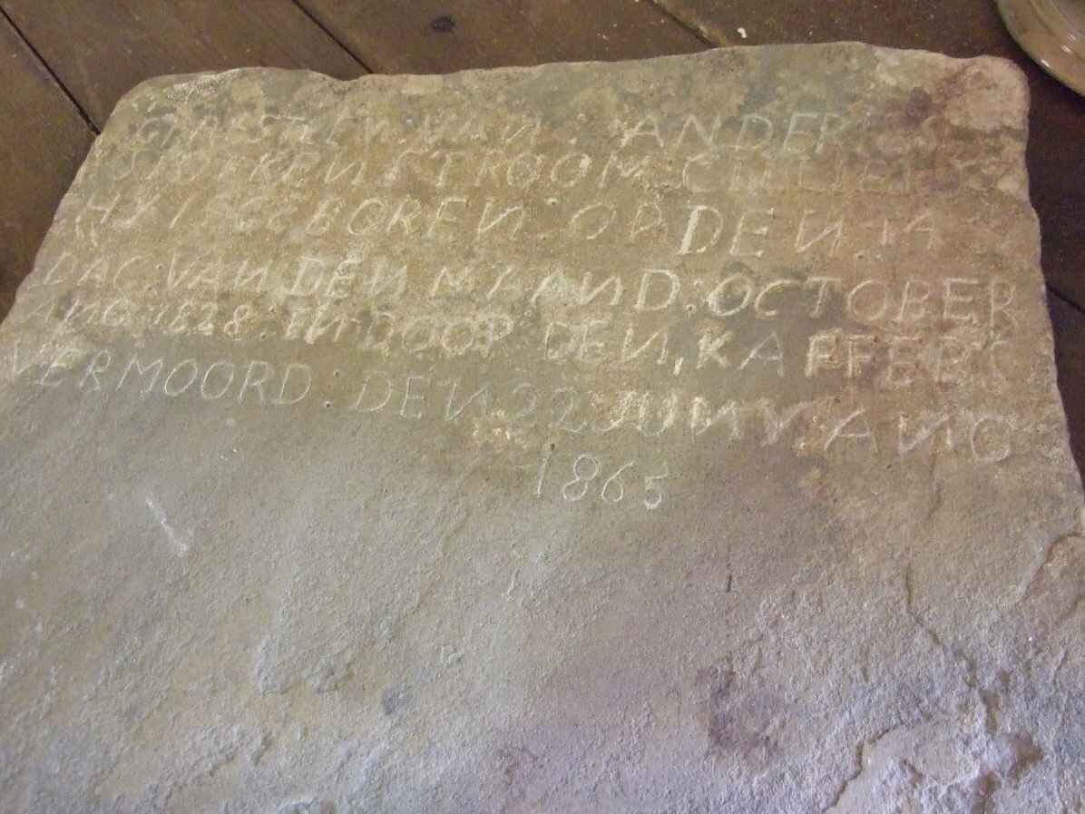 CILLIERS Anderies Stockenstroom 1828-1865