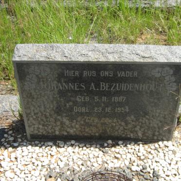 BEZUIDENHOUT Johannes A. 1887-1954