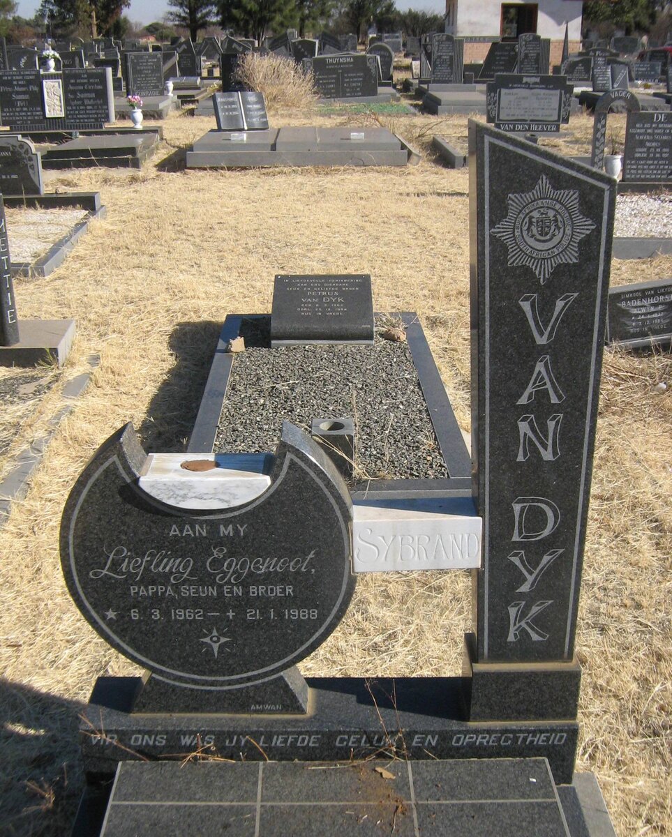 DYK Sybrand, van 1962-1988