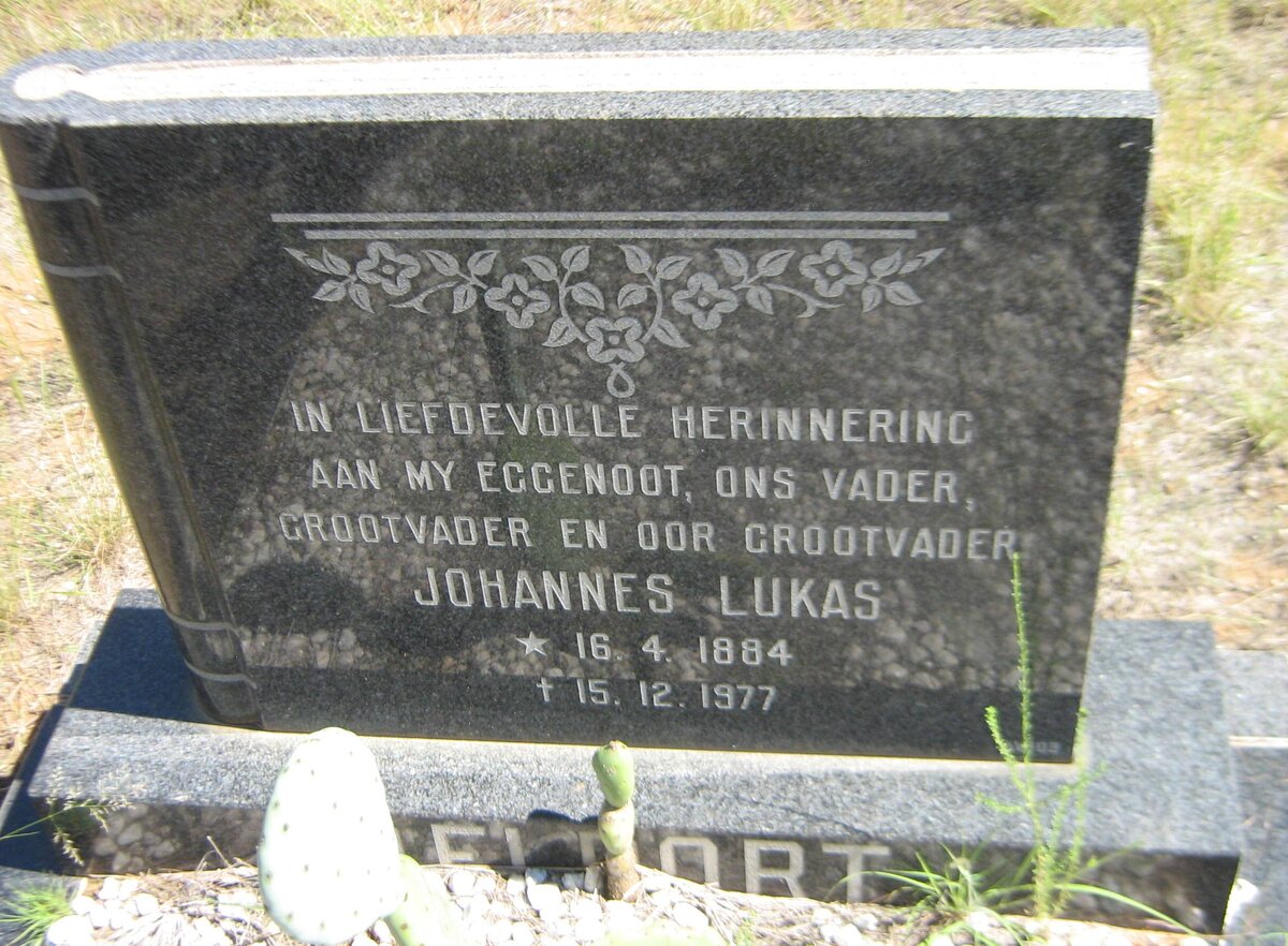 DELPORT Johannes Lukas 1884-1977