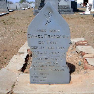 TOIT Sarel Franscoes, du 1846-1927