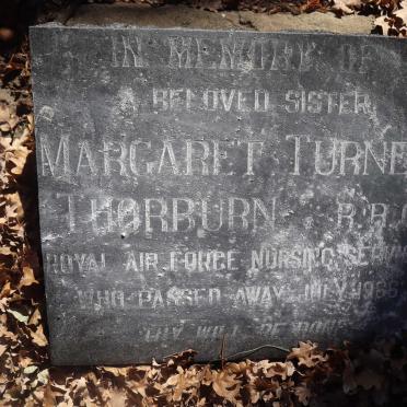 THORBURN Margaret Turner -1966
