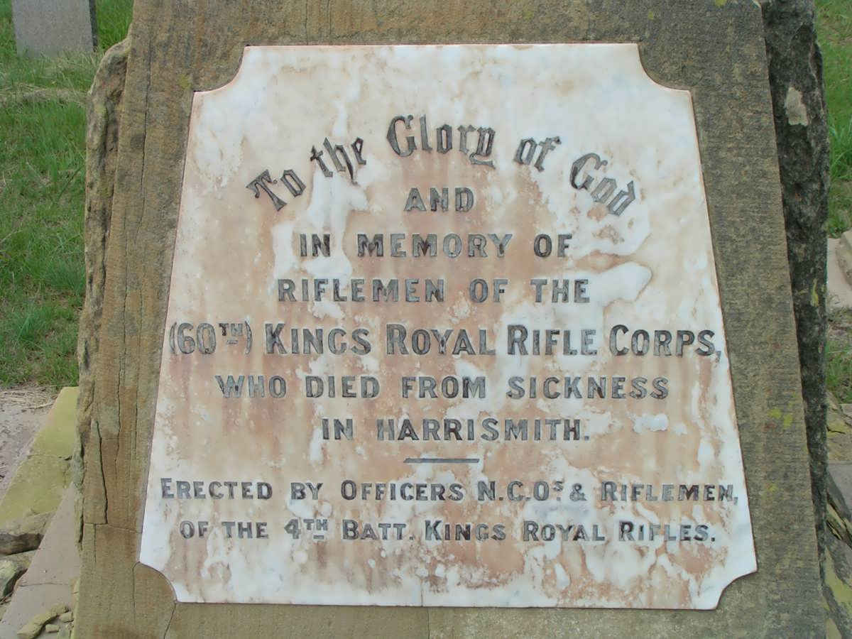 3. 60th Kings Royal Rifle Corps