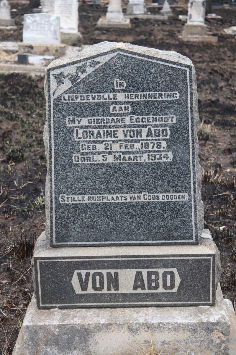 ABO Loraine, van 1878-1934