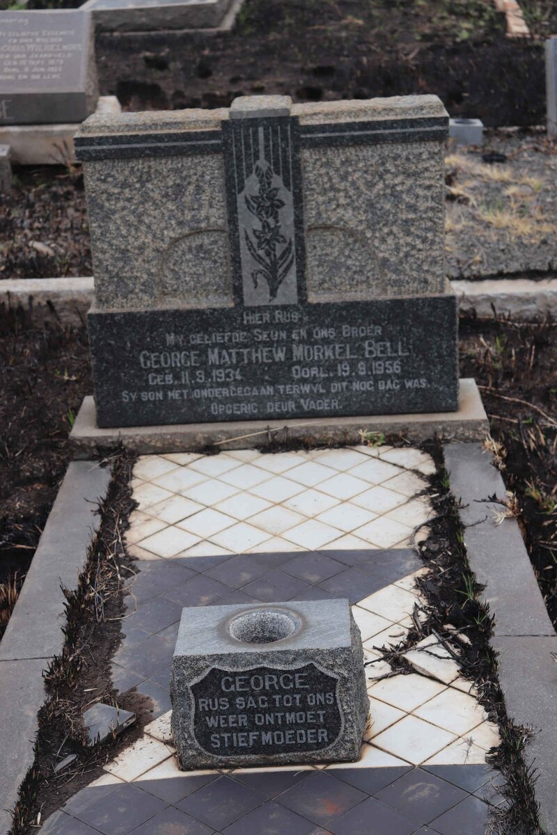 BELL George Matthew Morkel 1934-1956