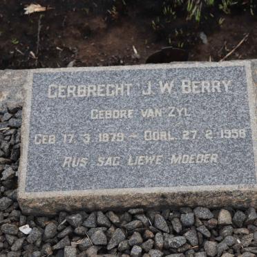 BERRY Gerbrecht J.W. 1878-1958