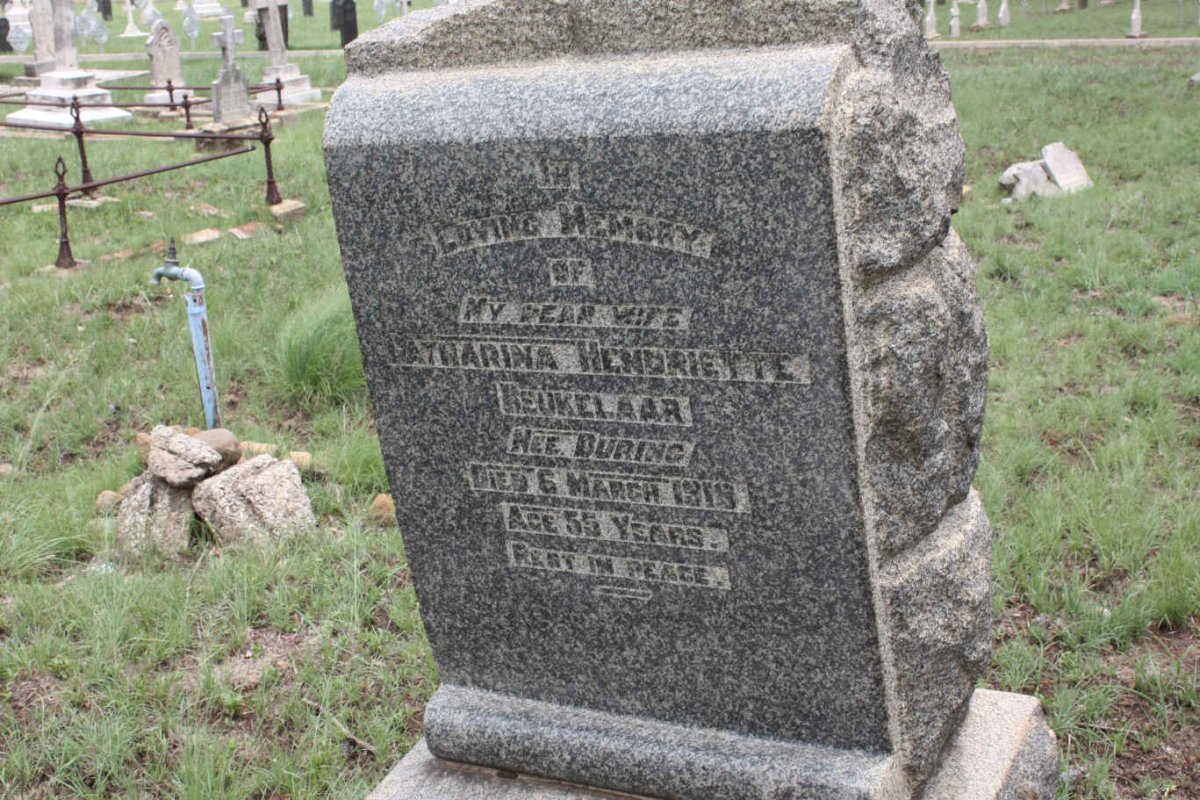 BEUKELAAR Catharina Hendriette nee DURING -1918