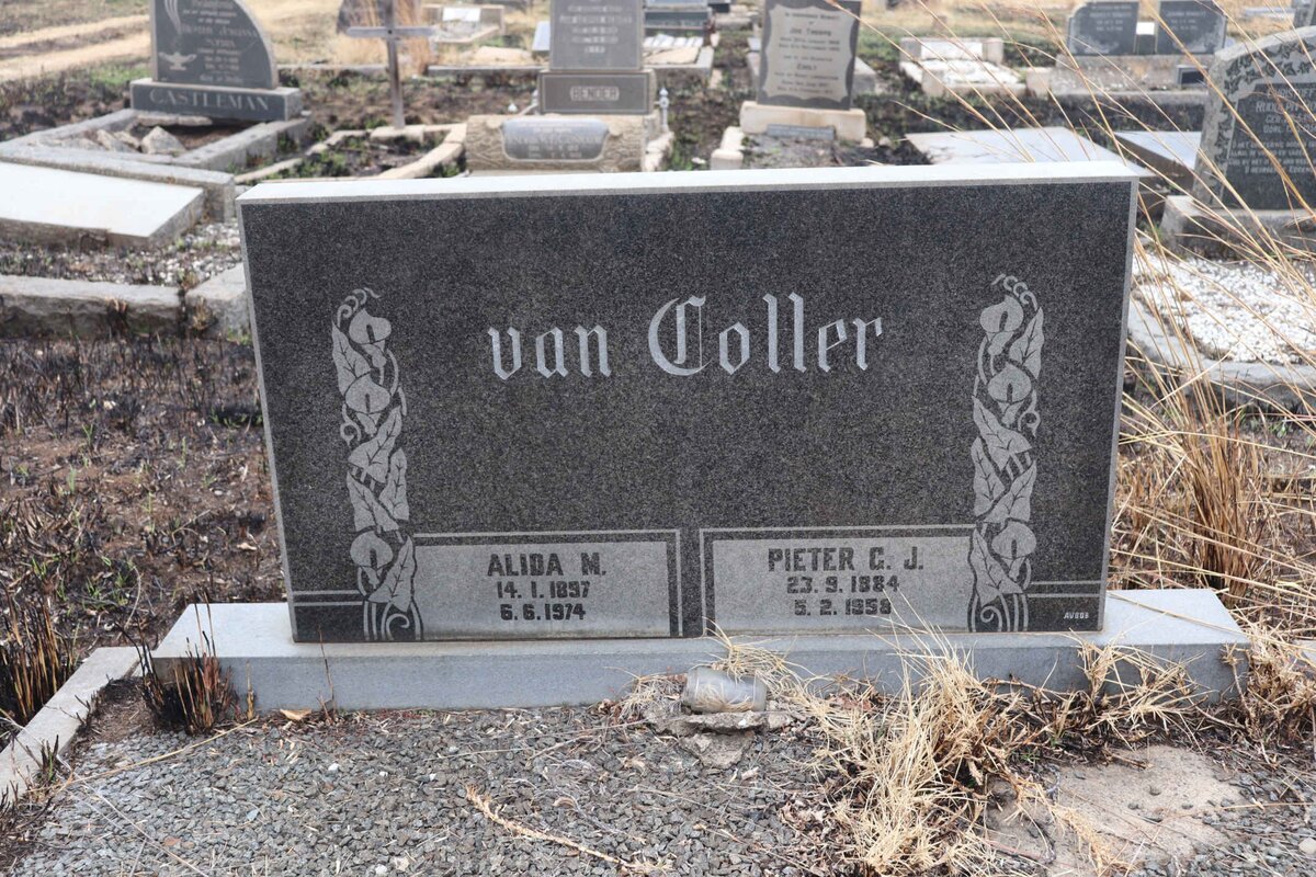 COLLER Pieter ?.J. 1884-1958 &amp; Alida M. 1897-1974