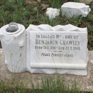CRAWLEY Benjamin 1881-1948