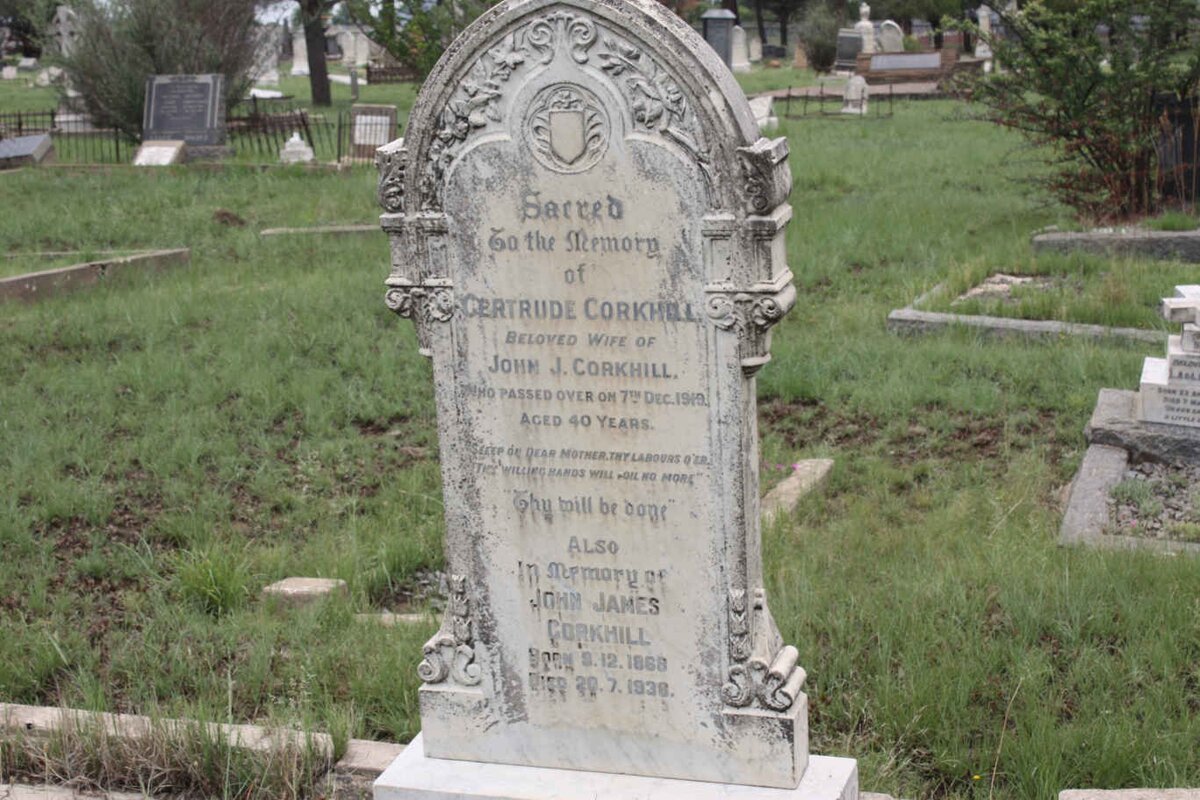 CORKHILL John James 1868-1938 &amp; Gertrude -1919