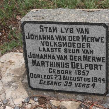 DELPORT Marthinus 1857-1944