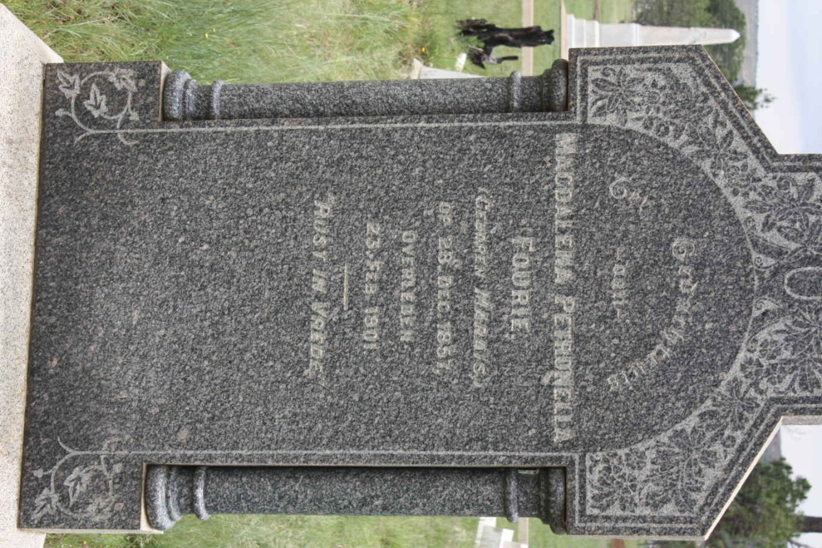 FOURIE Magdalena Petronella nee MARAIS 1857-1901