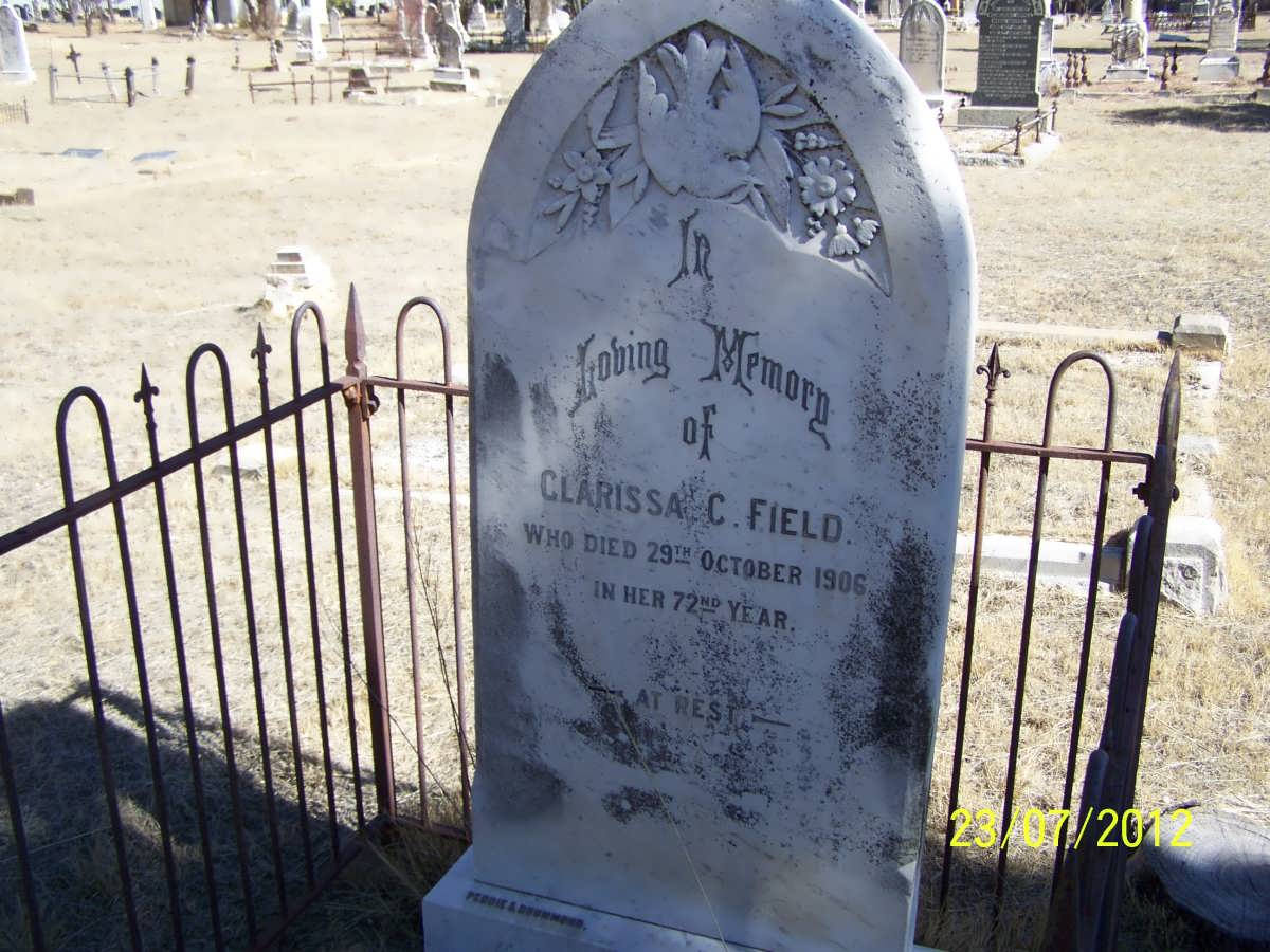 FIELD Clarissa C. -1906