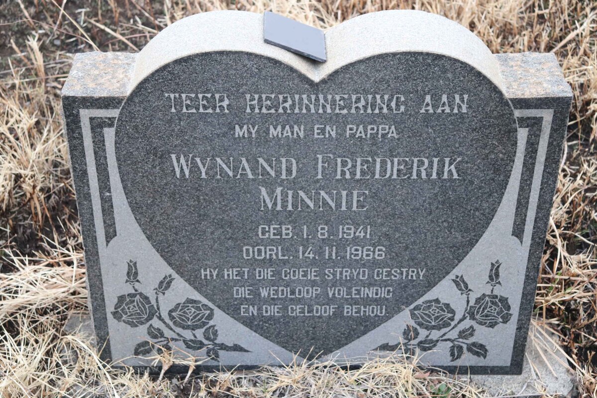 MINNIE Wynand Frederik 1941-1966