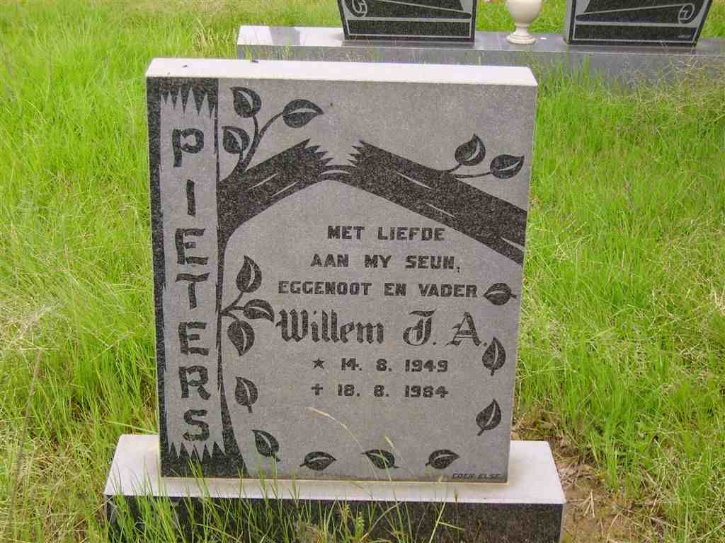 PIETERS Willem J.A. 1949-1984