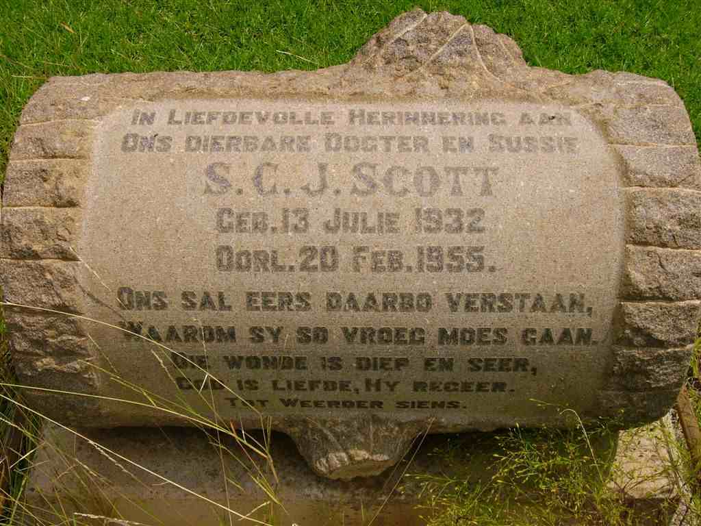SCOTT S.C.J. 1932-1955