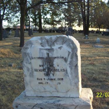 SMIDT Hendrik Nicolas 1909-1933