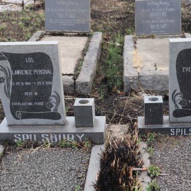 SPILSBURY Lawrence Percival 1914-1986 :: SPILSBURY Evelyn Marie 1918-1978