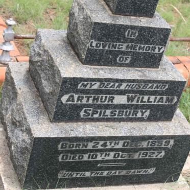 SPILSBURY Arthur William 1859-1927
