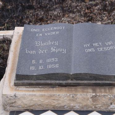 SPUY Blankey, van der 1893-1956