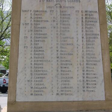 4. Monument for the Grenadier and Scots guards 1899-1902