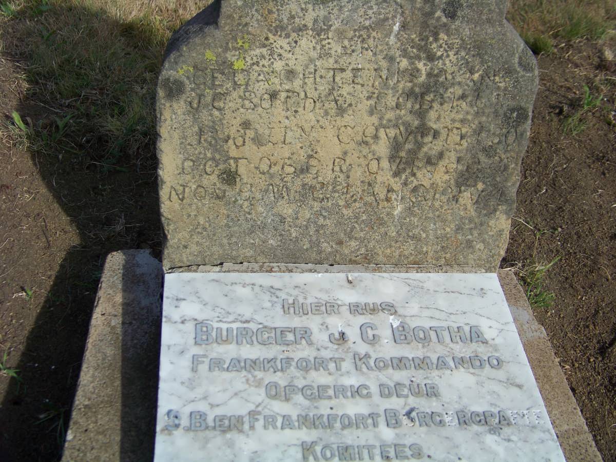 BOTHA J.C. 1868-1901