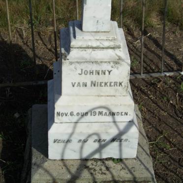 NIEKERK Johnny, van 1900-1901